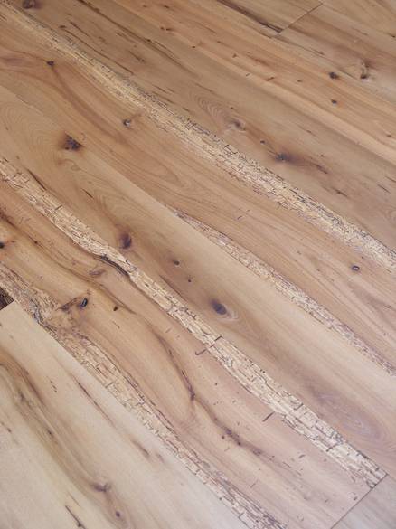 Trailblazer Mixed Hardwood Flooring Close-Up